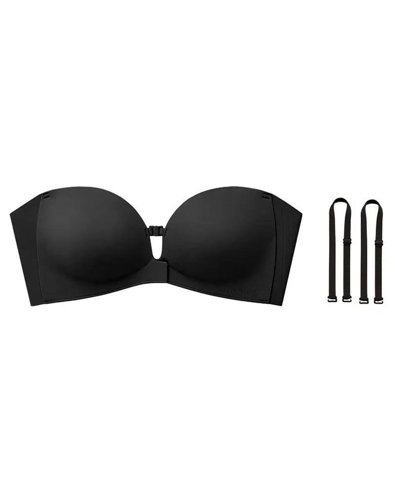 Strapless Front-Closure Bra