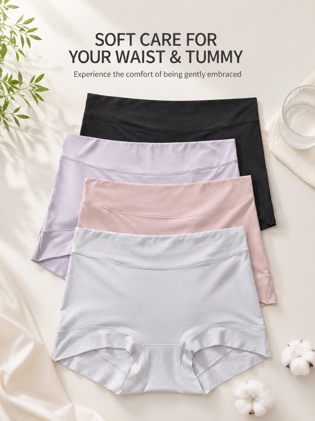 Soft Modal Cotton Boxer Briefs