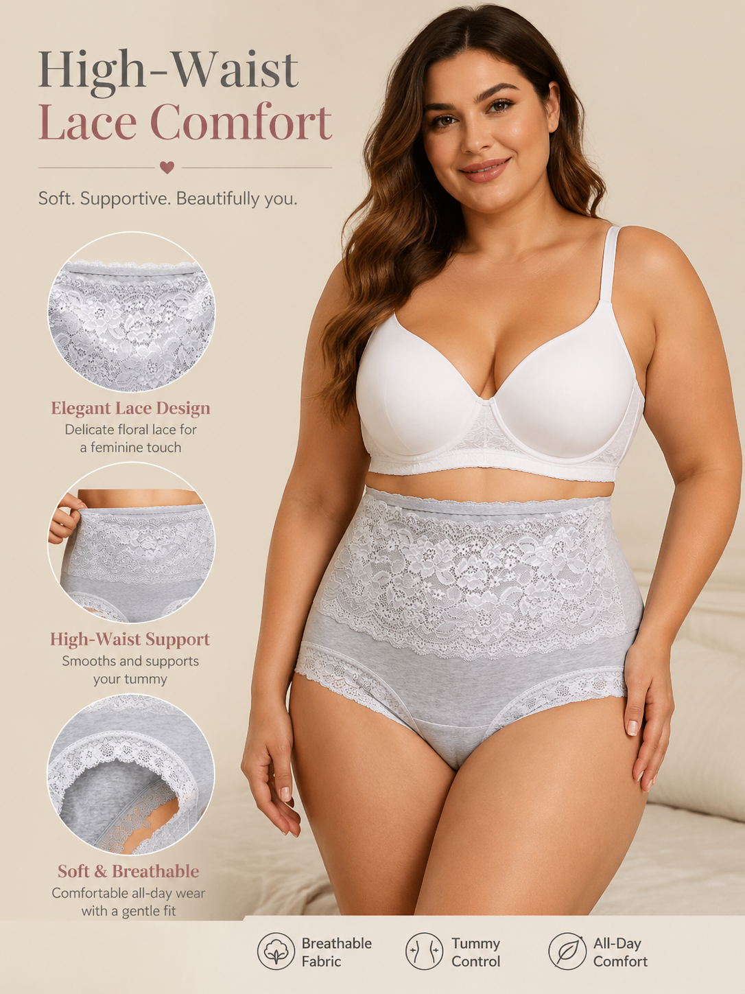 Lace Sculpt Briefs