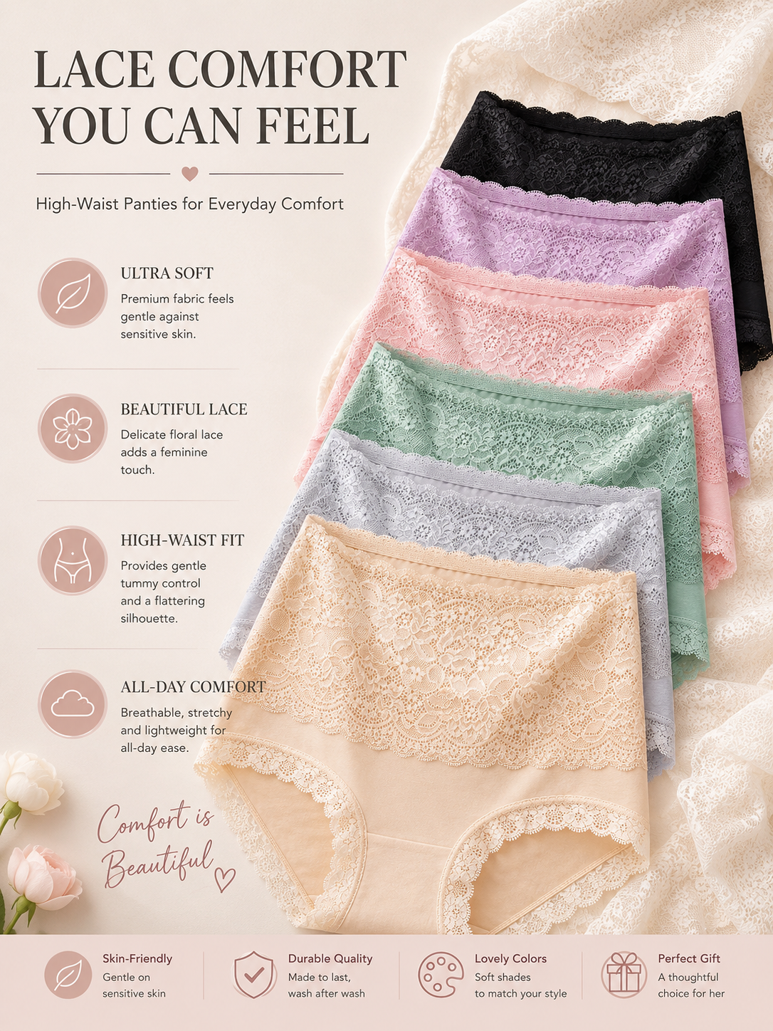 Lace Sculpt Briefs