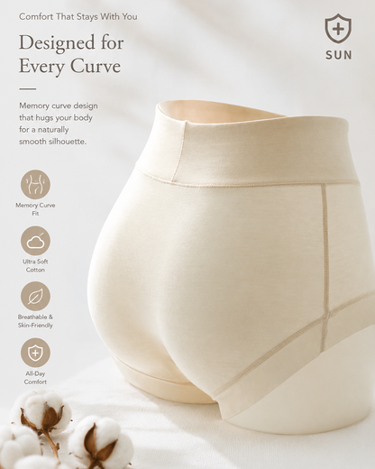 Confident Tummy-Control Cotton Panties