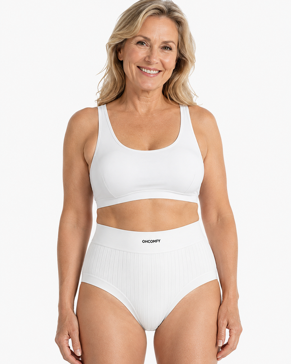 Cotton Antibacterial Seamless Breathable Briefs