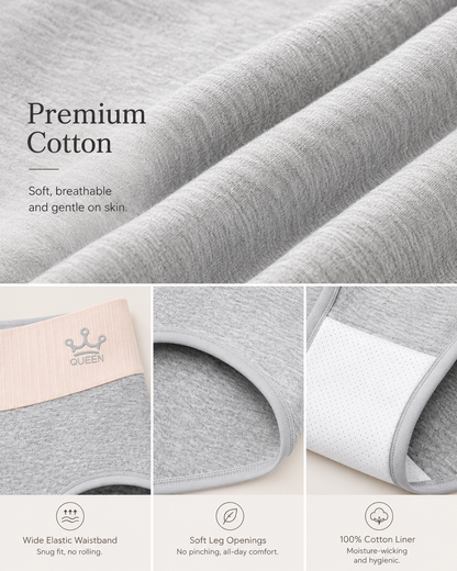 Colorblock Cotton Comfort Briefs