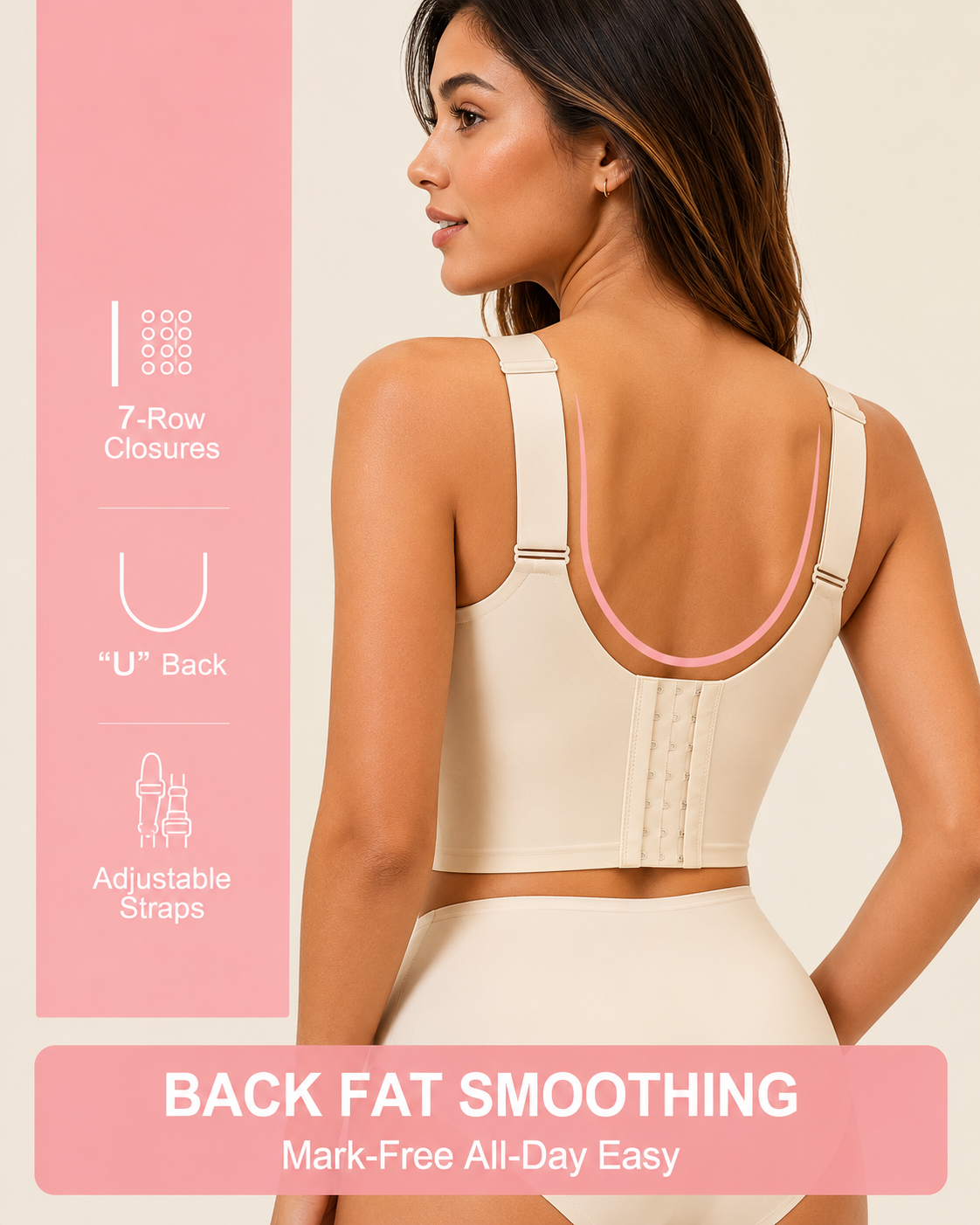 Plus Size Jelly Push-Up Bra