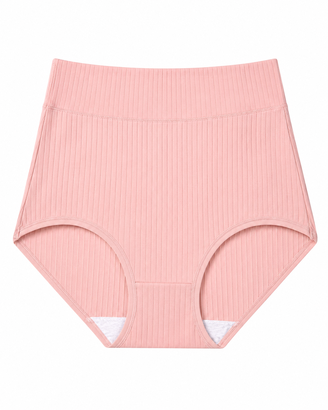High-Waist Ribbed Briefs
