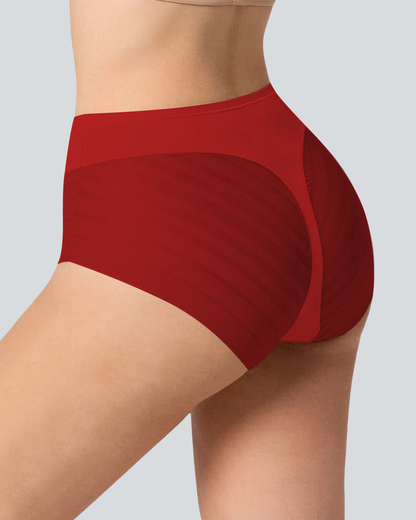 Confident Tummy-Control Mesh Briefs