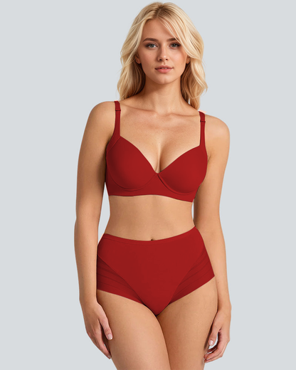 Confident Tummy-Control Mesh Briefs