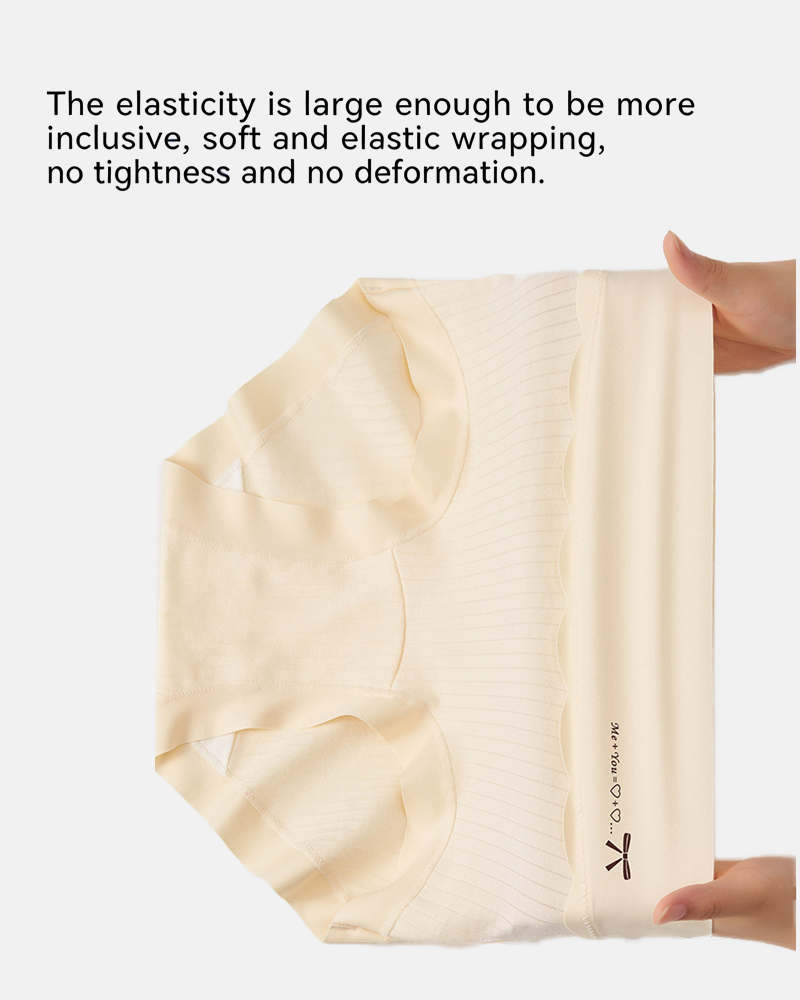 Comfort High-Waist Cotton Briefs