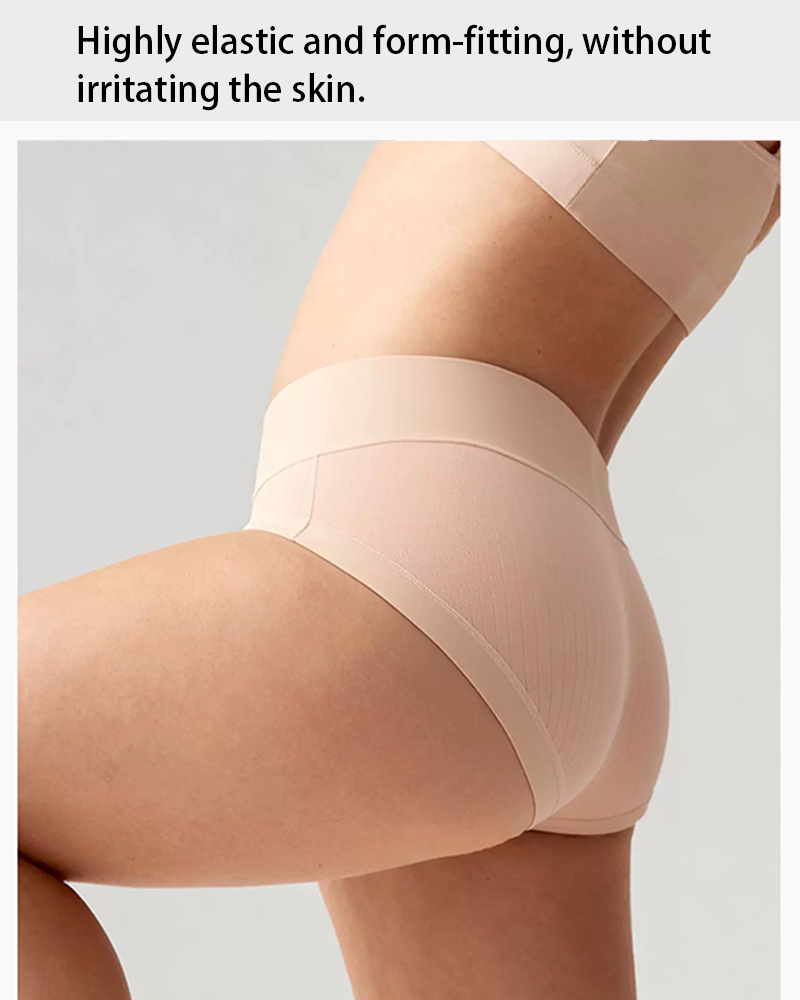 Comfort High-Waist Cotton Briefs