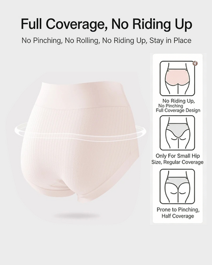 Comfort High-Waist Cotton Briefs