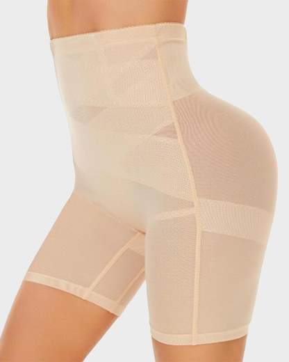 High-waisted shaping pants