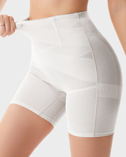 High-waisted shaping pants