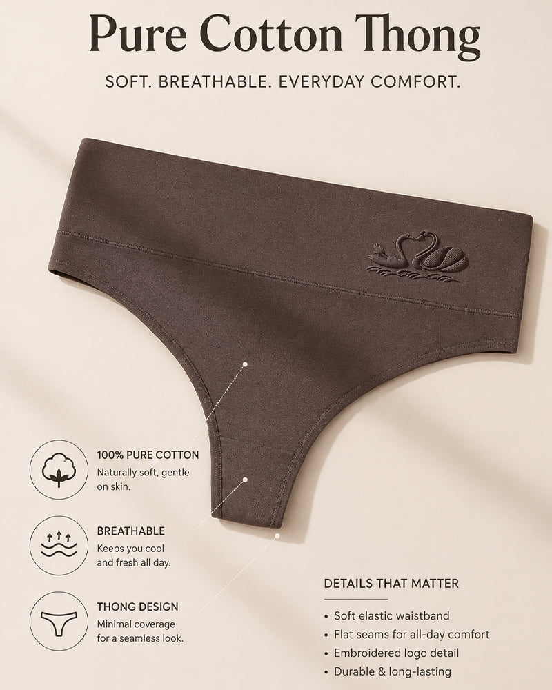 Pure Cotton Thong