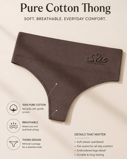 Pure Cotton Thong