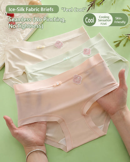 Silky Ice-Silk Seamless Panties