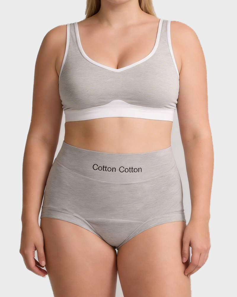 Antibacterial Pure High-Waist Briefs