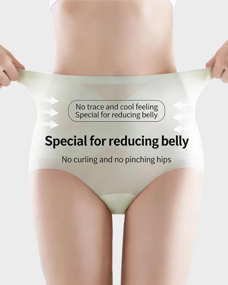 Cool Seamless High-Waist Briefs