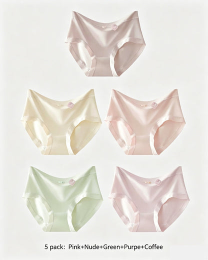 Silky Ice-Silk Seamless Panties