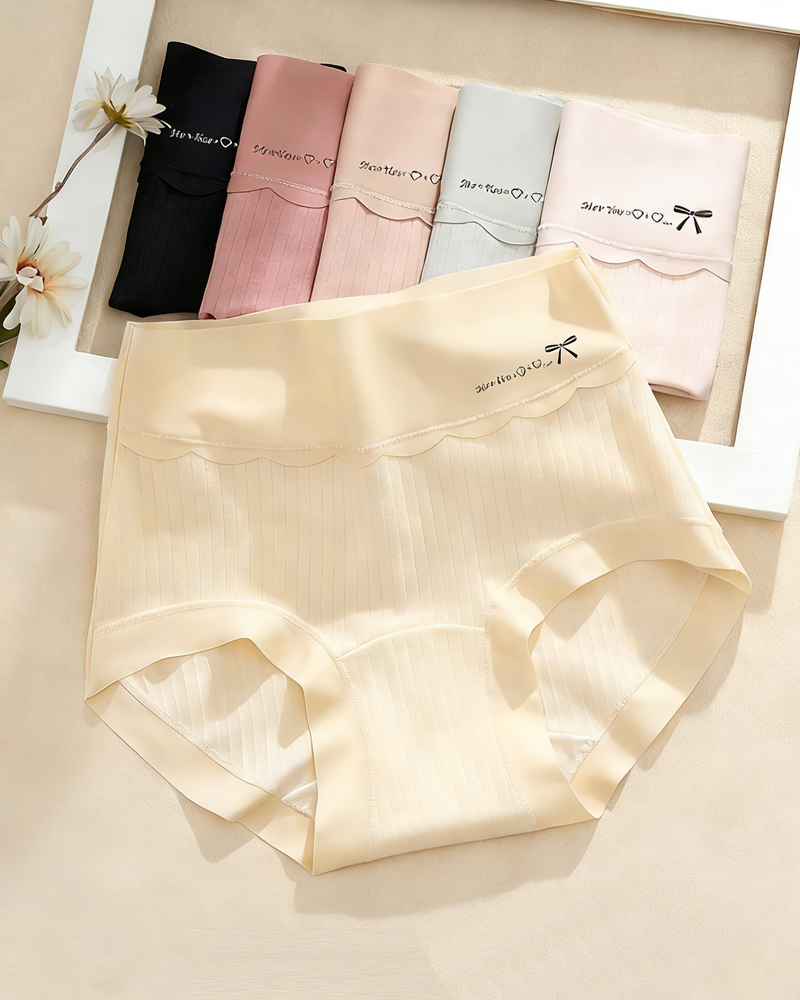 Comfort High-Waist Cotton Briefs