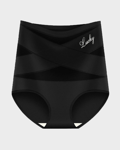 Confident Tummy-Crossover Shapewear Panties