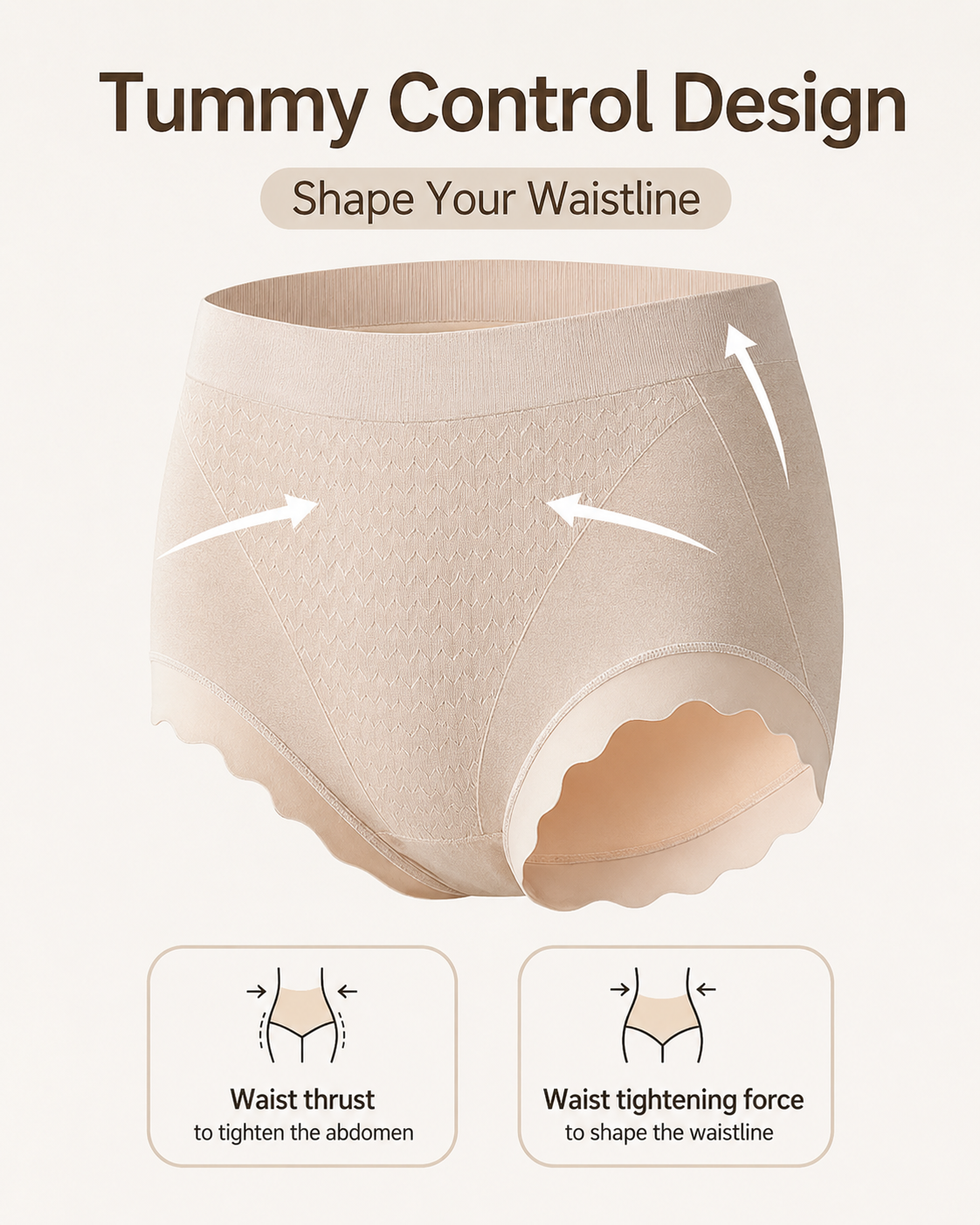 Luxurious Silk Hip-Lift Panties
