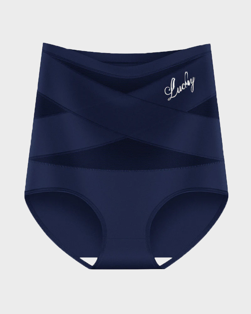 Confident Tummy-Crossover Shapewear Panties