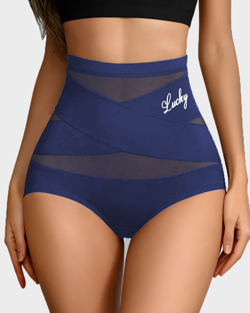 Confident Tummy-Crossover Shapewear Panties