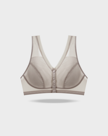Comfort Front-Closure Wirefree Bra