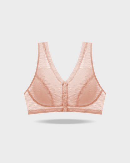 Comfort Front-Closure Wirefree Bra