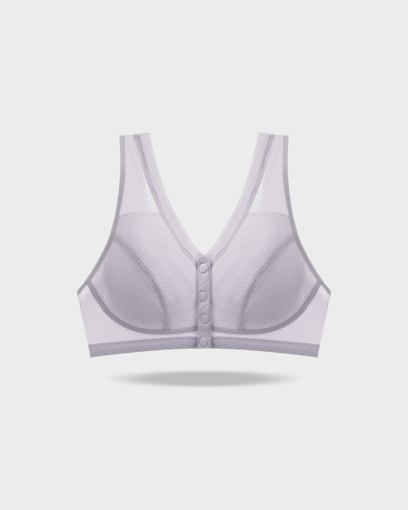 Comfort Front-Closure Wirefree Bra