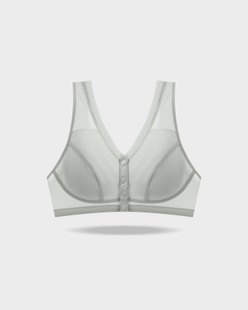 Comfort Front-Closure Wirefree Bra