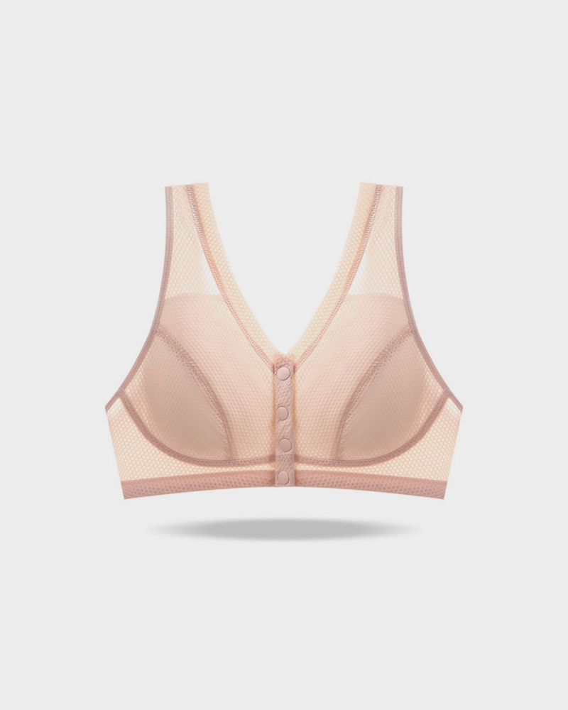 Comfort Front-Closure Wirefree Bra
