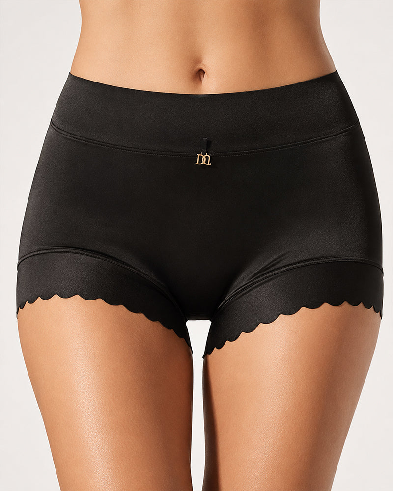 Ice Silk Satin Breathable Briefs
