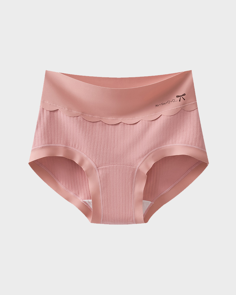 Comfort High-Waist Cotton Briefs