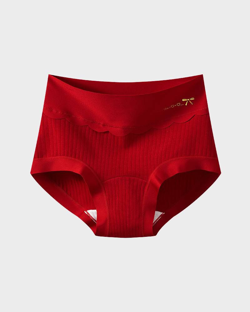 Comfort High-Waist Cotton Briefs