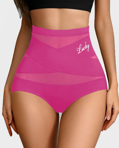 Confident Tummy-Crossover Shapewear Panties
