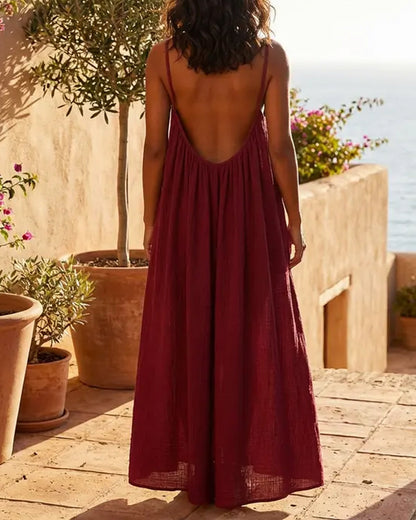 Chic Backless Dress