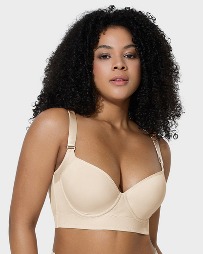 Confident Push-Up Full-Cup Bra