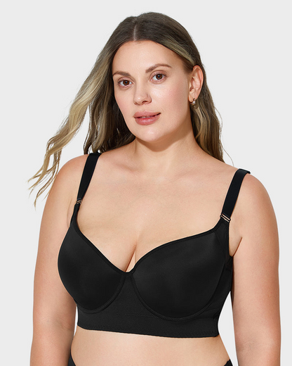 Confident Push-Up Full-Cup Bra