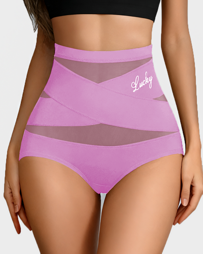Confident Tummy-Crossover Shapewear Panties