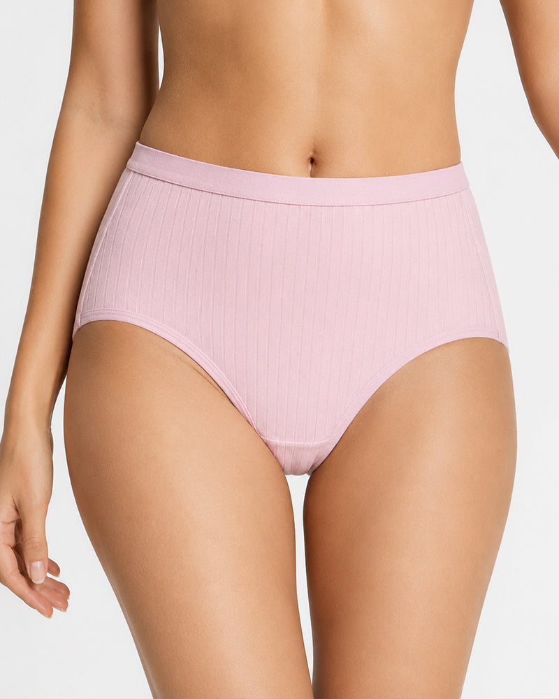 Breathable Cotton Mid-Rise Briefs
