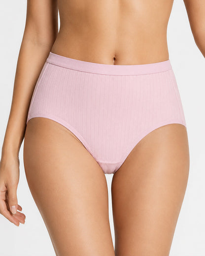 Breathable Cotton Mid-Rise Briefs
