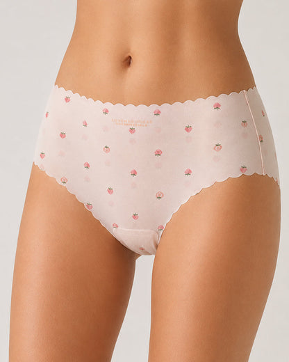 Smooth Ice-Silk Printed Panties