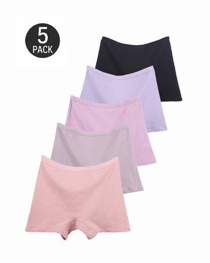 Cotton Ribbed Comfort Boyshorts