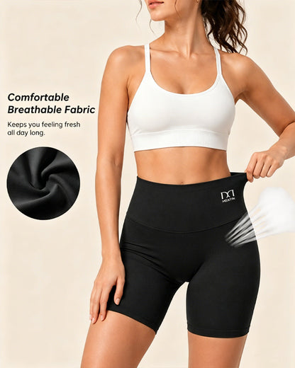 Sculpted Seamless Waist-Slimming Shorts