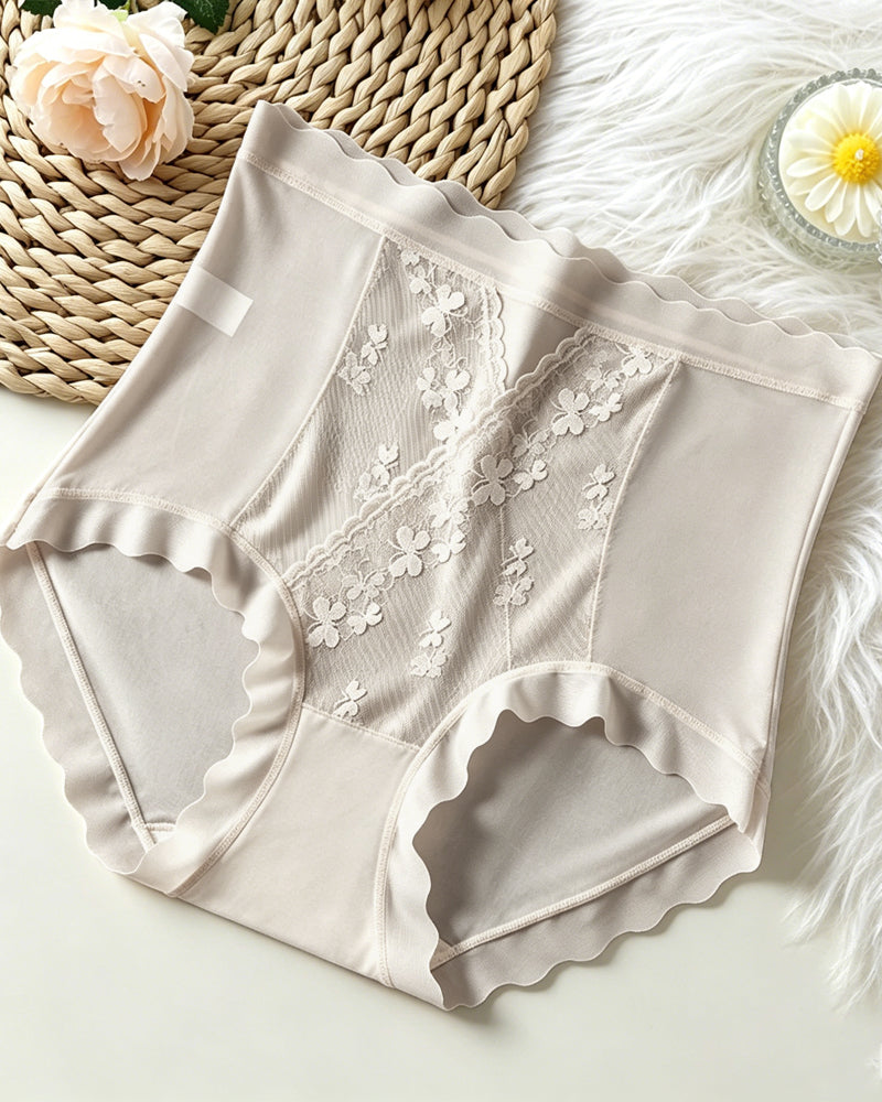 High-Waist Ice Silk Panties