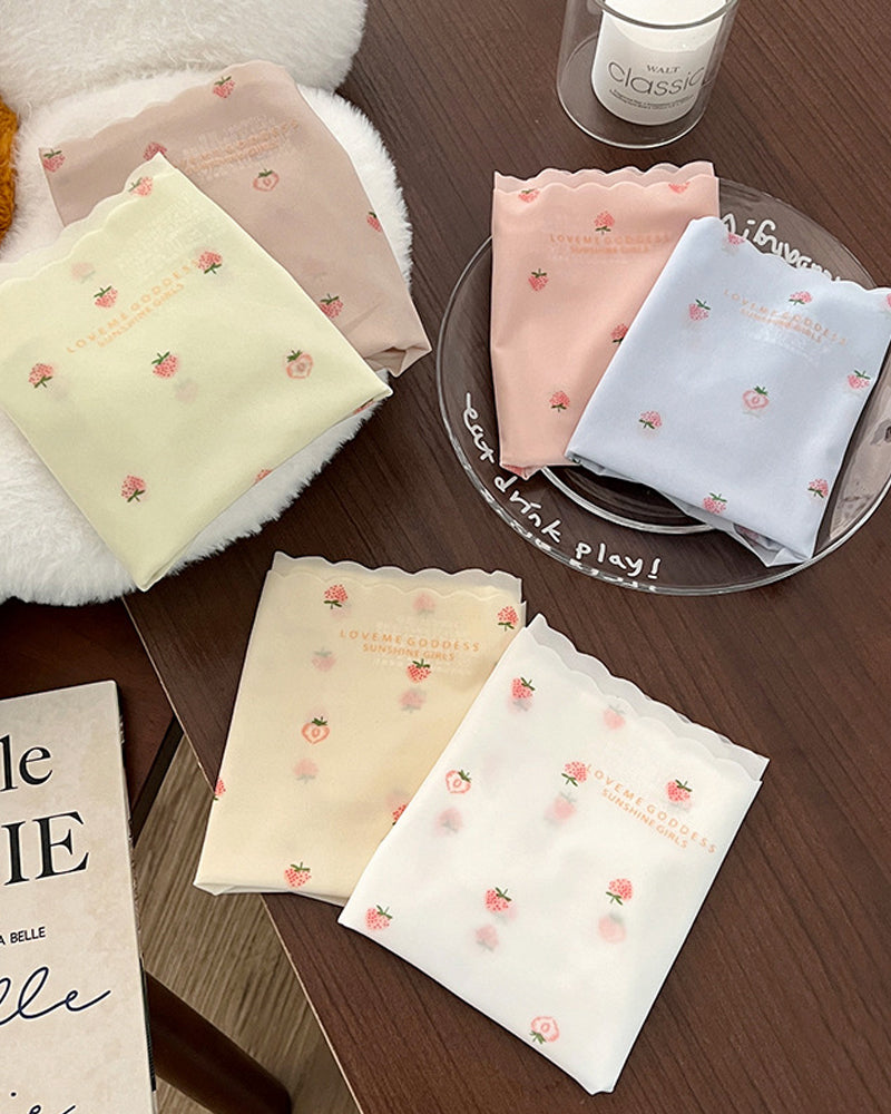 Smooth Ice-Silk Printed Panties