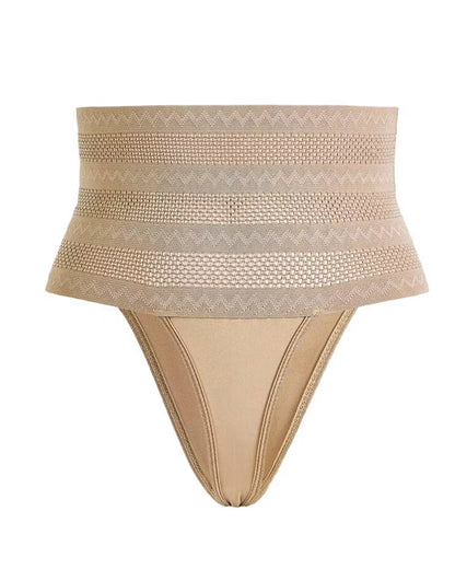 High-Waist Breathable Shaping Thong