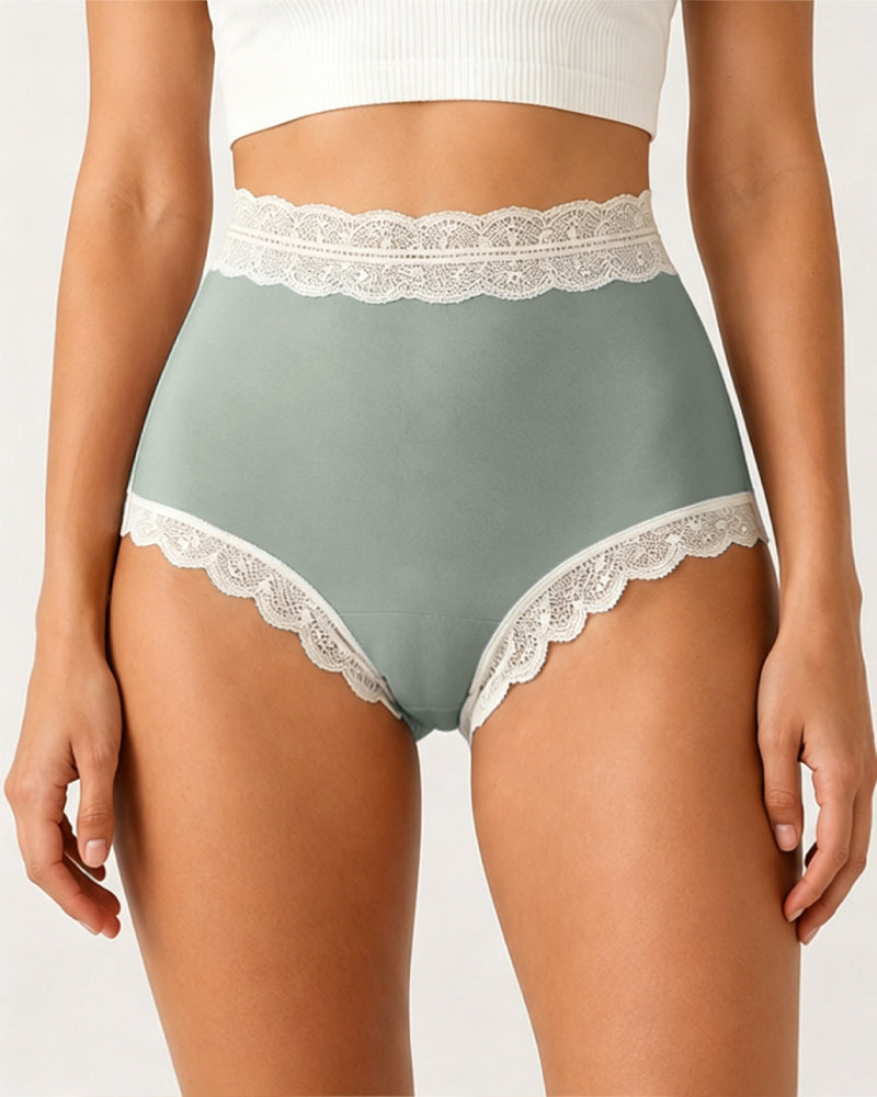 Luxe Cotton Seamless Lace Panties
