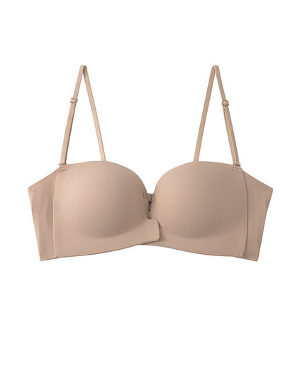 Strapless Front-Closure Bra